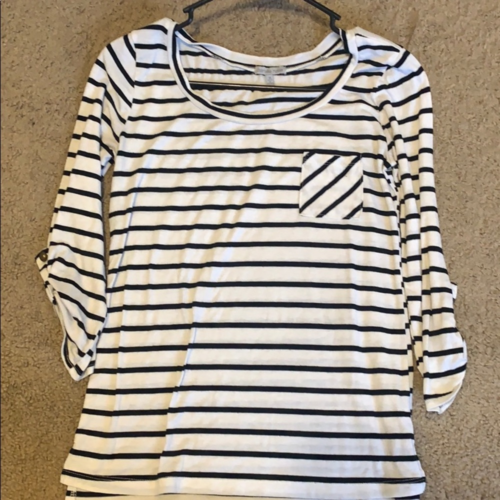 Charlotte Russe striped top